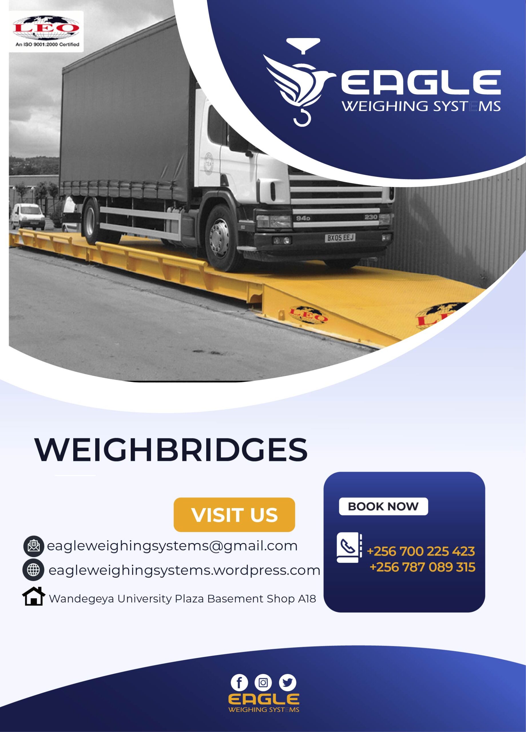 Weighbridge Suppliers in Uganda offers a range of high-quality weighbridges designed for accuracy, durability, and reliability.